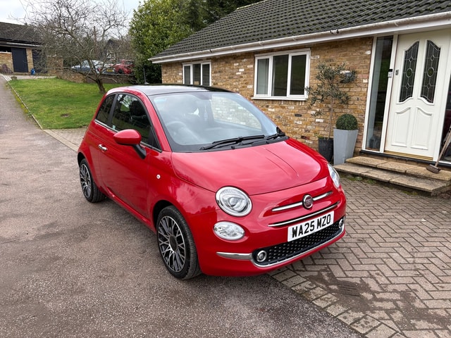 2025 FIAT 500 1.0 70hp Mild Hybrid (RED)